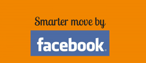 Title graphic reading Smarter move by Facebook on a bright orange background