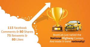 Bookcab social media contest