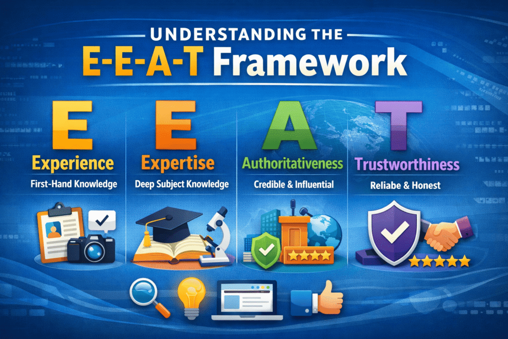 Building E-E-A-T authority signals for organic seo company india success