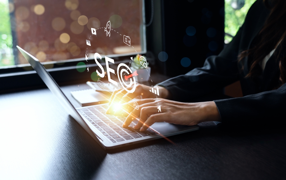 On page SEO techniques including titles, meta descriptions, and internal linking